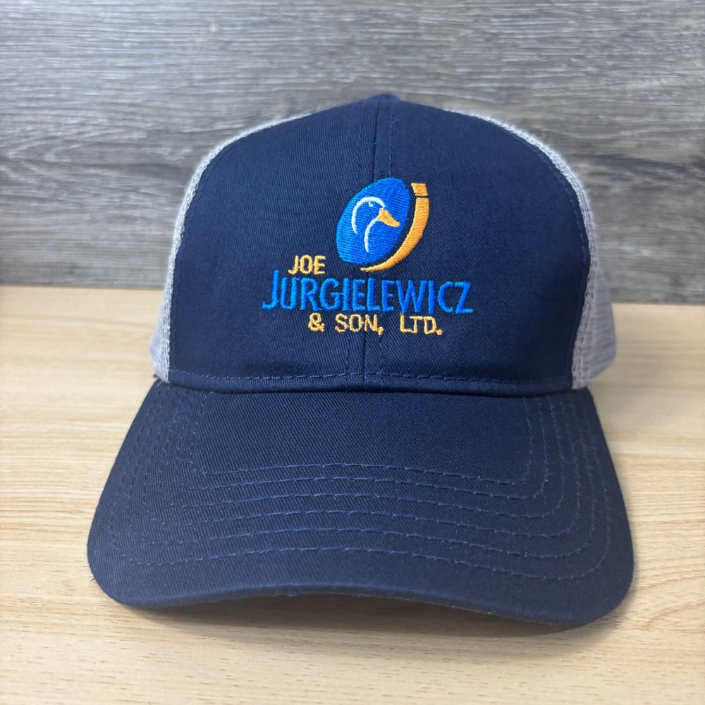 Joe Jurgielewicz Hat Cap Snap Back Blue Trucker‎ Adjustable